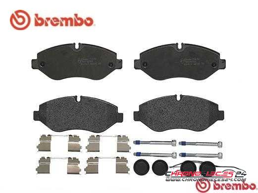 Achat de BREMBO P A6 026 Kit de plaquettes de frein, frein à disque pas chères