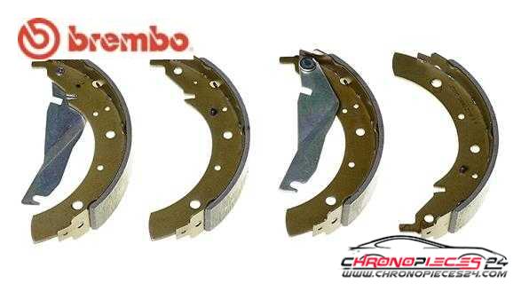 Achat de BREMBO S 06 502 Jeu de mâchoires de frein pas chères