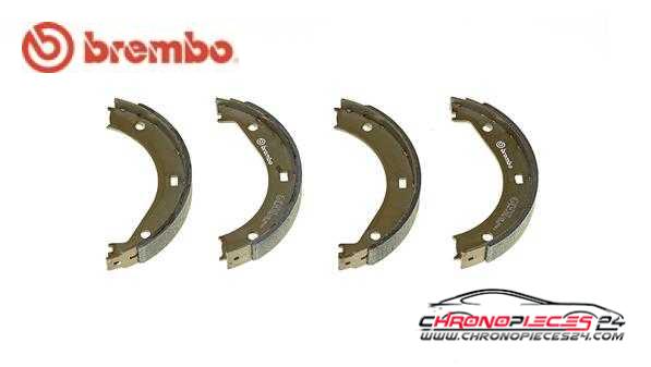 Achat de BREMBO S 06 503 Jeu de mâchoires de frein, frein de stationnement pas chères