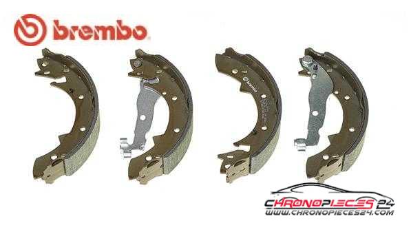 Achat de BREMBO S 06 504 Jeu de mâchoires de frein pas chères