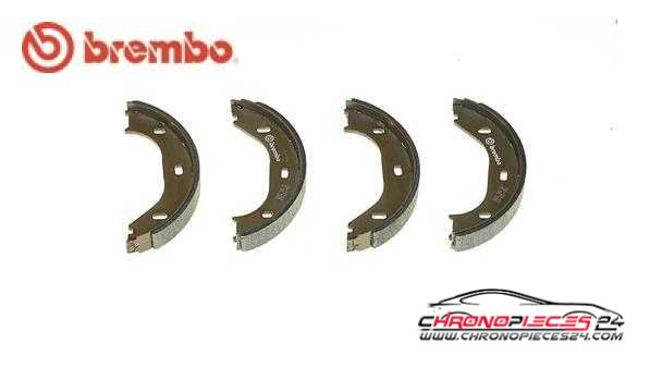 Achat de BREMBO S 06 505 Jeu de mâchoires de frein, frein de stationnement pas chères