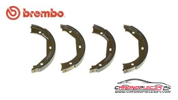 Achat de BREMBO S 06 509 Jeu de mâchoires de frein, frein de stationnement pas chères