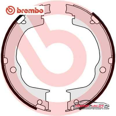 Achat de BREMBO S 10 515 Jeu de mâchoires de frein, frein de stationnement pas chères