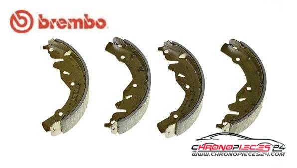 Achat de BREMBO S 11 506 Jeu de mâchoires de frein pas chères