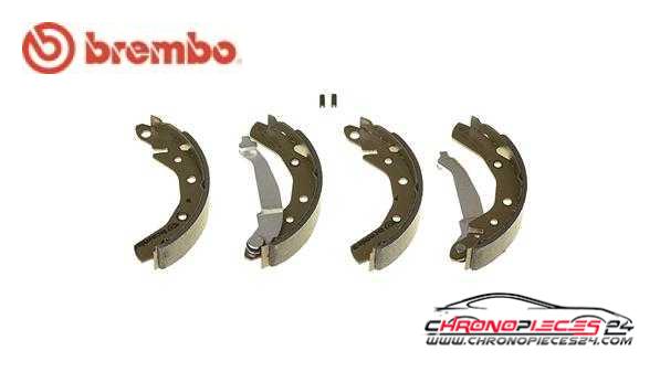 Achat de BREMBO S 15 501 Jeu de mâchoires de frein pas chères