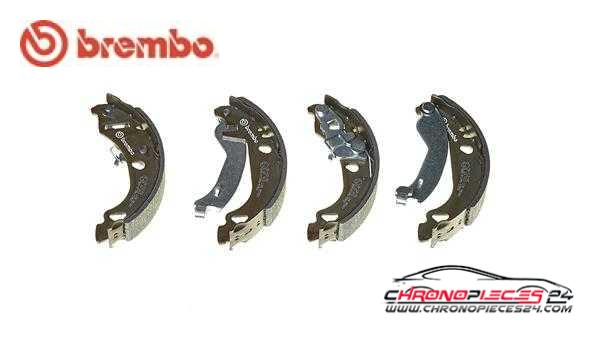 Achat de BREMBO S 23 513 Jeu de mâchoires de frein pas chères