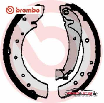 Achat de BREMBO S 23 516 Jeu de mâchoires de frein pas chères