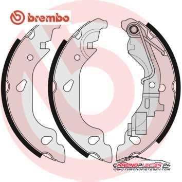 Achat de BREMBO S 23 521 Jeu de mâchoires de frein pas chères