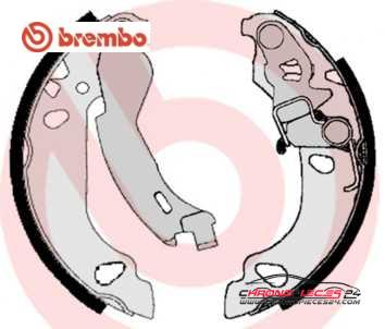 Achat de BREMBO S 23 522 Jeu de mâchoires de frein pas chères