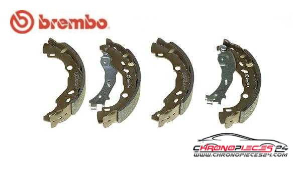 Achat de BREMBO S 23 523 Jeu de mâchoires de frein pas chères