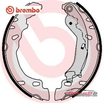 Achat de BREMBO S 23 529 Jeu de mâchoires de frein pas chères