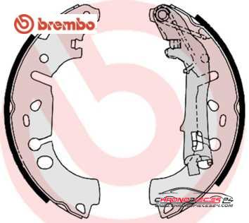 Achat de BREMBO S 23 531 Jeu de mâchoires de frein pas chères