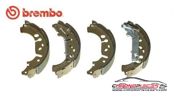 Achat de BREMBO S 23 531 Jeu de mâchoires de frein pas chères