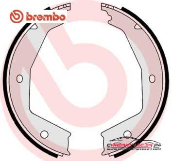 Achat de BREMBO S 23 554 Jeu de mâchoires de frein, frein de stationnement pas chères