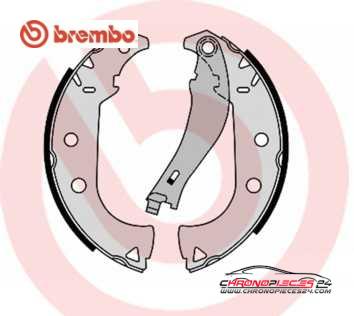 Achat de BREMBO S 23 556 Jeu de mâchoires de frein pas chères