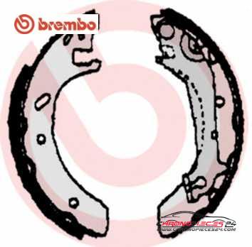 Achat de BREMBO S 24 525 Jeu de mâchoires de frein pas chères