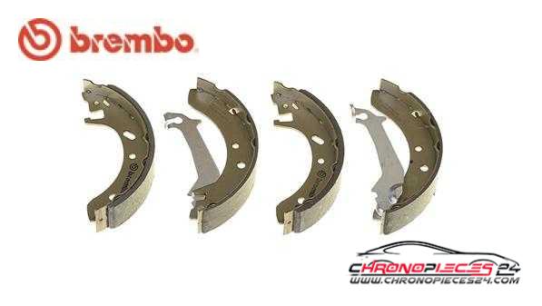 Achat de BREMBO S 24 525 Jeu de mâchoires de frein pas chères