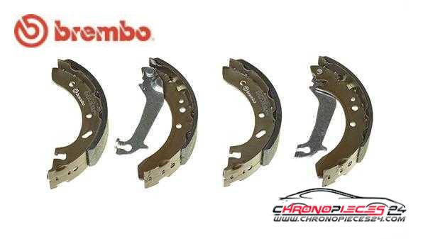 Achat de BREMBO S 24 526 Jeu de mâchoires de frein pas chères