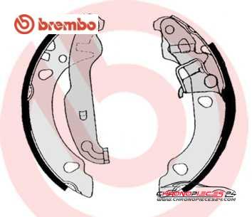 Achat de BREMBO S 24 530 Jeu de mâchoires de frein pas chères