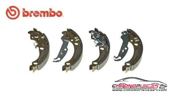 Achat de BREMBO S 24 530 Jeu de mâchoires de frein pas chères