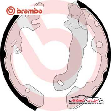 Achat de BREMBO S 24 531 Jeu de mâchoires de frein pas chères