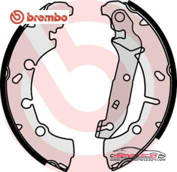 Achat de BREMBO S 24 532 Jeu de mâchoires de frein pas chères