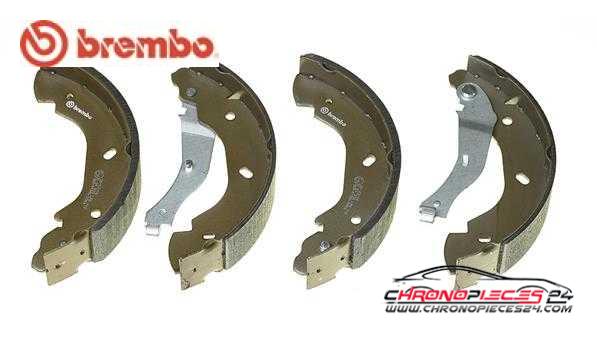 Achat de BREMBO S 24 538 Jeu de mâchoires de frein pas chères