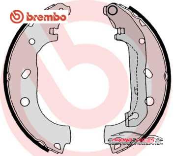 Achat de BREMBO S 24 539 Jeu de mâchoires de frein pas chères