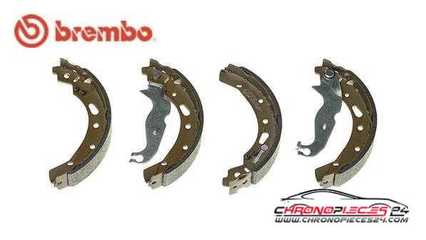 Achat de BREMBO S 24 540 Jeu de mâchoires de frein pas chères