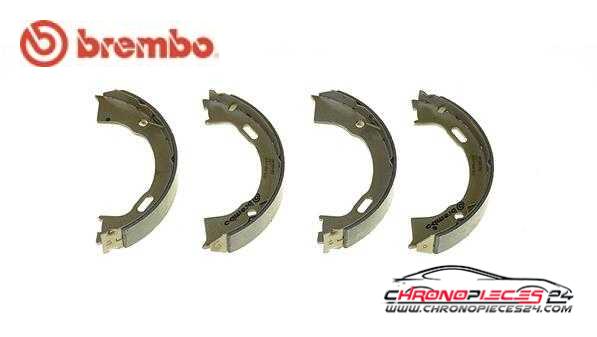 Achat de BREMBO S 24 549 Jeu de mâchoires de frein, frein de stationnement pas chères