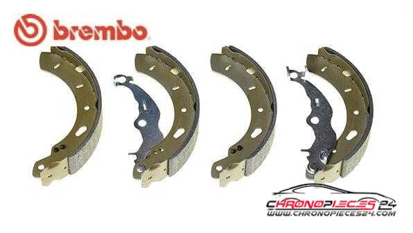 Achat de BREMBO S 24 551 Jeu de mâchoires de frein pas chères