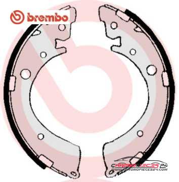 Achat de BREMBO S 28 506 Jeu de mâchoires de frein pas chères