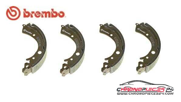 Achat de BREMBO S 28 506 Jeu de mâchoires de frein pas chères