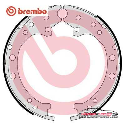 Achat de BREMBO S 28 519 Jeu de mâchoires de frein, frein de stationnement pas chères