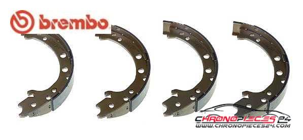 Achat de BREMBO S 28 519 Jeu de mâchoires de frein, frein de stationnement pas chères