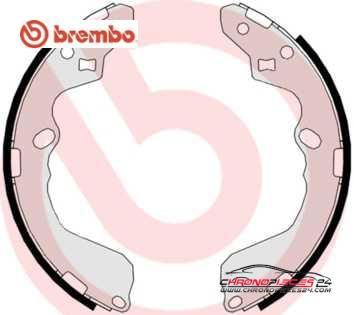 Achat de BREMBO S 30 508 Jeu de mâchoires de frein pas chères