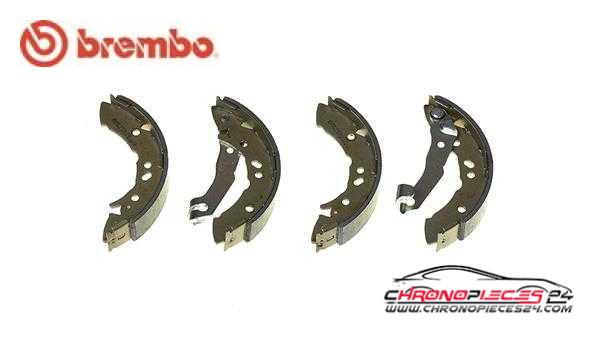 Achat de BREMBO S 30 510 Jeu de mâchoires de frein pas chères