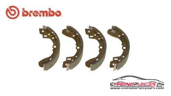 Achat de BREMBO S 30 518 Jeu de mâchoires de frein pas chères