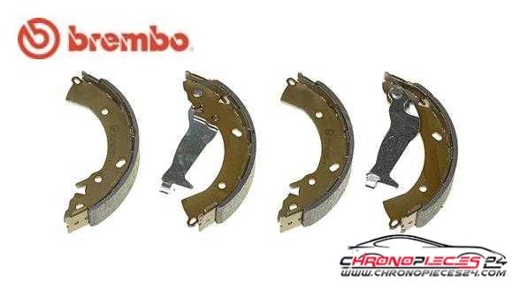 Achat de BREMBO S 30 525 Jeu de mâchoires de frein pas chères