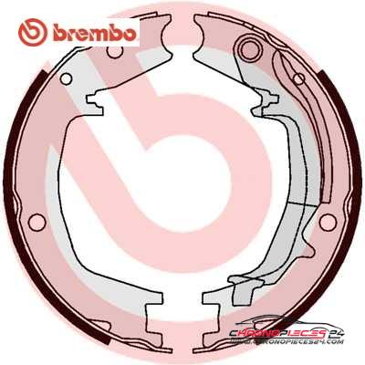 Achat de BREMBO S 30 527 Jeu de mâchoires de frein, frein de stationnement pas chères