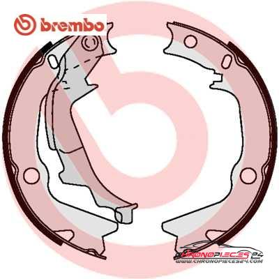 Achat de BREMBO S 30 528 Jeu de mâchoires de frein, frein de stationnement pas chères