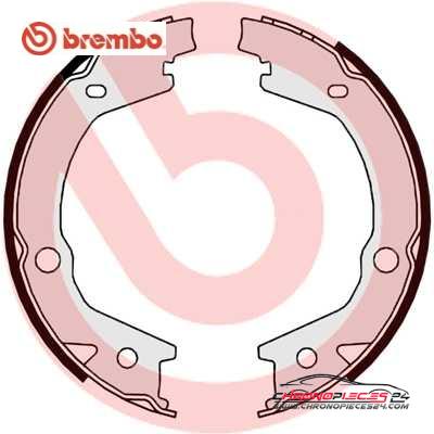 Achat de BREMBO S 30 530 Jeu de mâchoires de frein, frein de stationnement pas chères