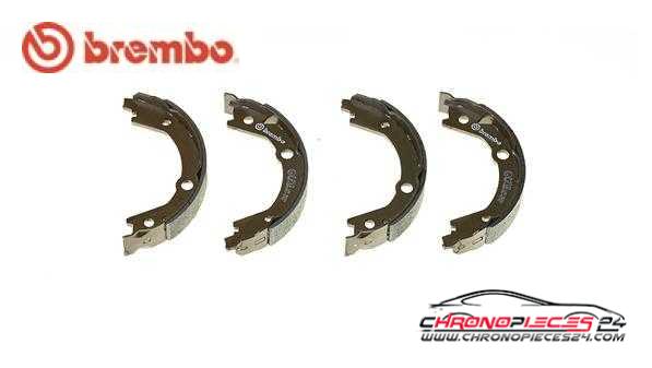 Achat de BREMBO S 30 530 Jeu de mâchoires de frein, frein de stationnement pas chères