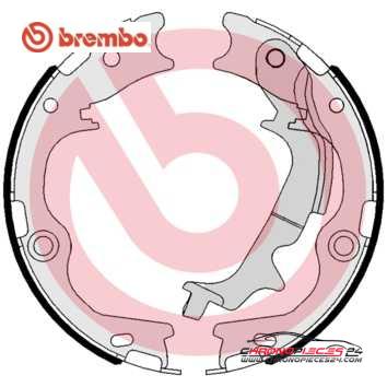 Achat de BREMBO S 30 537 Jeu de mâchoires de frein pas chères