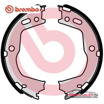 Achat de BREMBO S 30 541 Jeu de mâchoires de frein, frein de stationnement pas chères