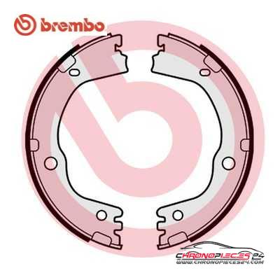 Achat de BREMBO S 30 543 Jeu de mâchoires de frein, frein de stationnement pas chères