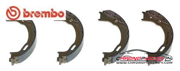 Achat de BREMBO S 37 509 Jeu de mâchoires de frein, frein de stationnement pas chères