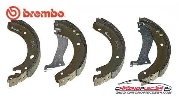 Achat de BREMBO S 44 504 Jeu de mâchoires de frein pas chères