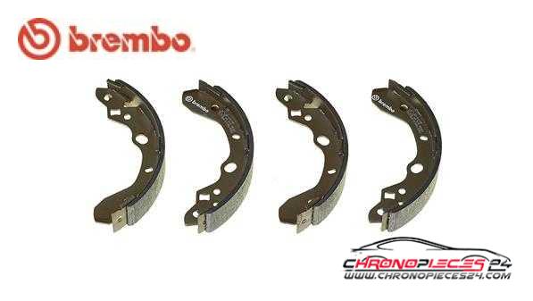 Achat de BREMBO S 49 518 Jeu de mâchoires de frein pas chères