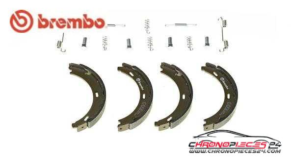 Achat de BREMBO S 50 502 Jeu de mâchoires de frein, frein de stationnement pas chères